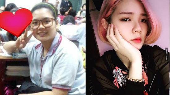 Màn lột xác ngoạn mục: Chỉ cần giảm cân là con gái sẽ đẹp lên ngay!