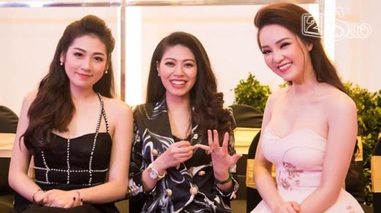 BTV Ngọc Trinh - Tú Anh và Thụy Vân khoe sắc nồng nàn đầy kiêu hãnh