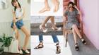 Update ngay 8 kiểu sandal đế bệt trendy nhất hè này