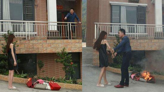 Có ai dám làm như cô gái này: Đốt túi hàng hiệu, đá chồng đại gia