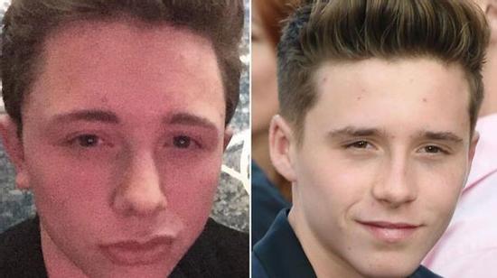 9X bất ngờ nổi tiếng vì giống Brooklyn Beckham
