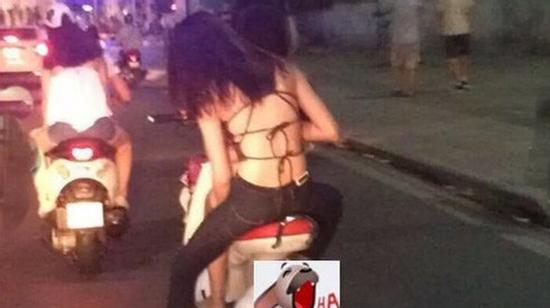 Nắng nóng, thiếu nữ Việt diện 
