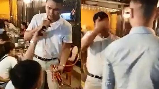 Vụ chàng hát rong bị tạt nước hoàn toàn do dàn dựng - nhân viên quán khẳng định