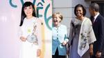 Phương Thanh diện áo dài họa tiết giống vợ Obama