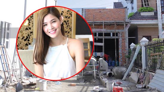 Trước ngày cưới 4 ngày, nhà của Kỳ Hân vẫn đang sửa chữa