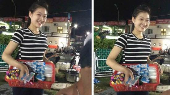 Truy tìm cô gái bán kẹo dạo có nụ cười tỏa nắng