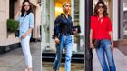 4 cách kết hợp quần jeans và áo sơ mi màu 