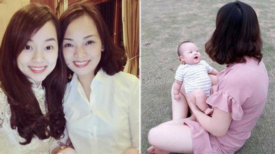 Con trai Ly kute ấm áp trong vòng tay gia đình ngày tròn 3 tháng tuổi