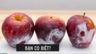 Cách phát hiện và xử lý lớp sáp ‘độc’ trên quả táo