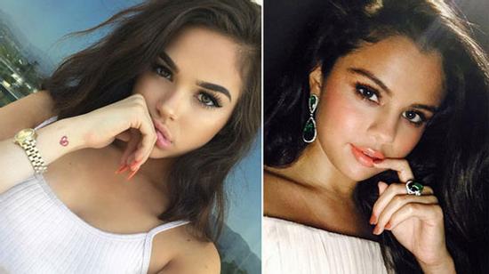 Hot girl 18 tuổi có hơn 1 triệu fan nhờ sở hữu ngoại hình quá giống Selena Gomez