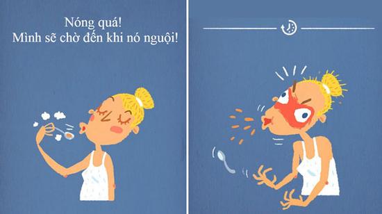 Bộ tranh: 11 tình huống bi hài ai cũng từng trải qua