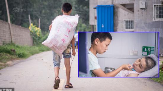 Câu chuyện cảm động về cậu bé 12 tuổi đi nhặt rác để kiếm tiền chữa bệnh cho mẹ kế