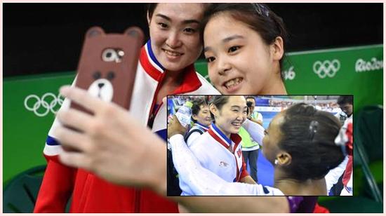 Khoảnh khắc VĐV Hàn Quốc và Triều Tiên chụp ảnh selfie tại Olympic được chia sẻ rần rần trên mạng
