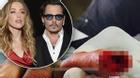 Johnny Depp cắt đứt ngón tay, viết lên gương chữ tố vợ ngoại tình