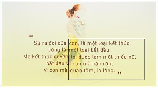 Không quan tâm chúng ta bay cao bay xa thế nào, mẹ chỉ quan tâm chúng ta bay có mệt hay không!