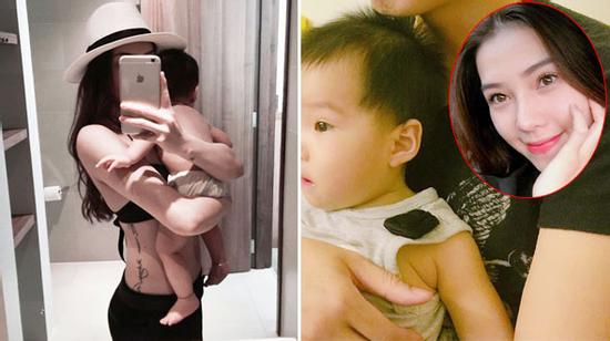 Lần đầu Lee Balan khoe ảnh cận mặt con trai sau khi bị tố giật chồng