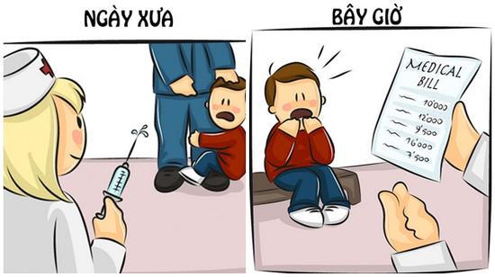 Bộ tranh: Đôi lúc chúng ta muốn thời gian quay trở lại...