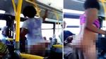 Clip người phụ nữ bán khỏa thân nhảy múa trên xe buýt gây bão mạng xã hội