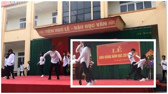 Ý kiến trái chiều về nhảy nhạc Sơn Tùng trong lễ khai giảng