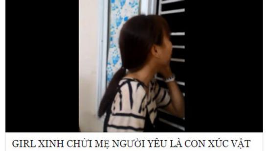 Xôn xao clip cô gái gọi điện liên tục 