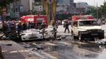 Nổ ô tô ở Quảng Ninh, 2 người chết cháy
