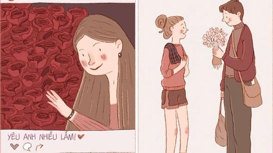 Bộ tranh: Bạn đang yêu, hay chỉ là đang mê mẩn nhất thời?