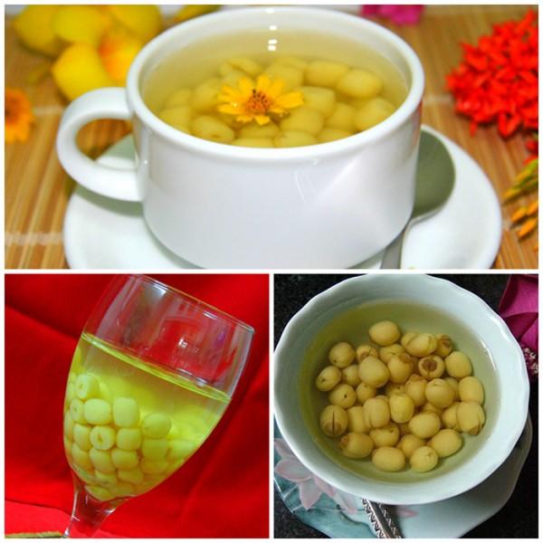 Cach nau che hat sen tuoi ngon cho ngay Tet them vi