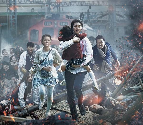 1. Train to Busan - tác phẩm xoay quanh thảm họa xác sống chính là bộ phim điện ảnh ăn khách nhất màn ảnh Hàn trong năm qua.