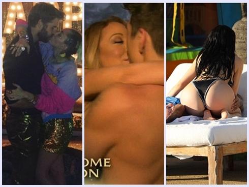 Những nụ hôn bỏng cháy của sao Hollywood đầu xuân 2017