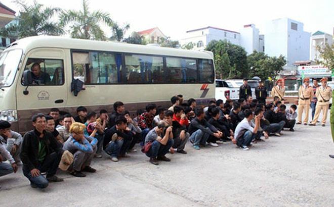 Ngăn chặn 76 giang hồ kéo nhau ra Móng Cái để gây án