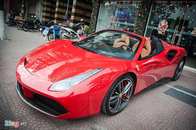 Sieu xe mui tran Ferrari 488 GTB Spider thu 2 ve Viet Nam hinh anh 1