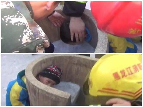 Bé trai 9 tuổi bị kẹt vào lỗ hổng ghế đá trong tình huống không thể giải thích được