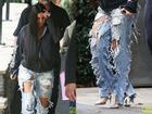 Kim Kardashian có cả một tủ những chiếc quần jeans 