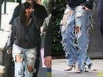 Kim Kardashian có cả một tủ những chiếc quần jeans 