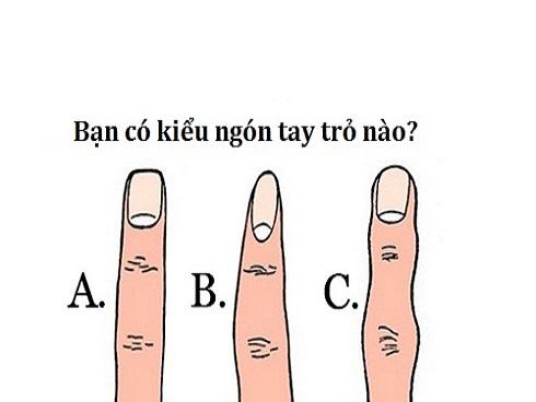 Ngón tay của bạn hoặc người ấy có hình dáng như thế nào?