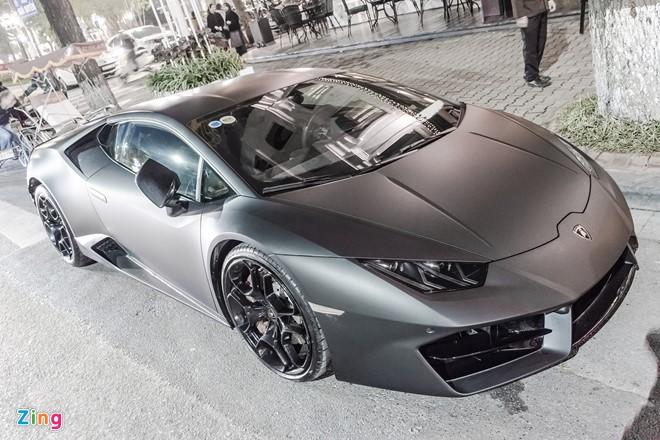 Cap sieu xe hiem tai Ha Noi cung nhau xuong pho hinh anh 1