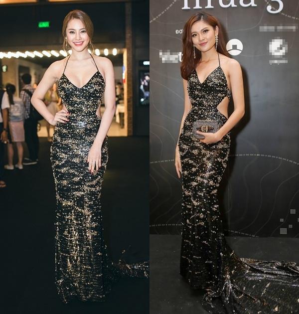 Dù có thân hình mỏng manh, không đầy đặn như Linh Chi nhưng Á hậu Thùy Dung vẫn cuốn hút không kém cạnh. Xét đến cùng, những thiết kế cut-out lại phát huy hiệu quả với những thân người vừa phải, các số đo “đủ dùng”.