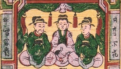 Cung ong Cong, ong Tao trong bep hay tren ban tho