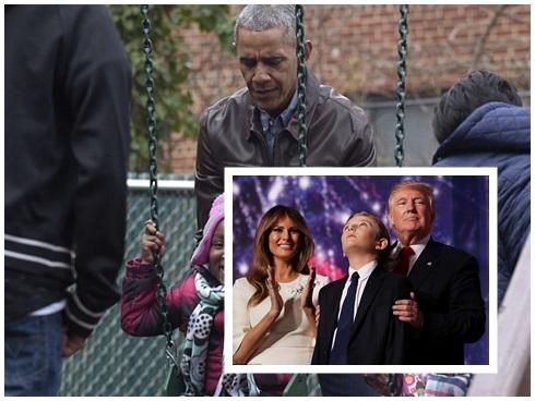 Gửi quà cho cậu út nhà Donald Trump bị từ chối, Tổng thống Obama dành tặng lại cho những người vô gia cư