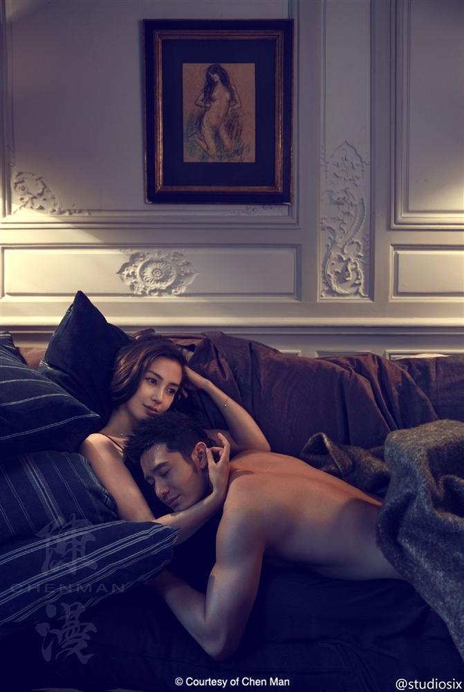 Huỳnh Hiểu Minh, Angela Baby lần đầu tiết lộ ảnh cưới phong cách 18+-3