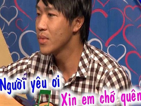 Tan chảy khi 'chàng nhát gái' cầm đàn hát nghêu ngao trên sân khấu Bạn muốn hẹn hò