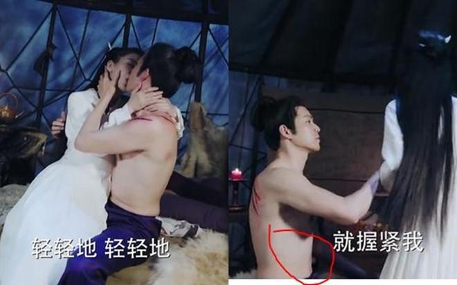 Chung Han Luong nho dong the trong canh nong voi Angelababy hinh anh 1