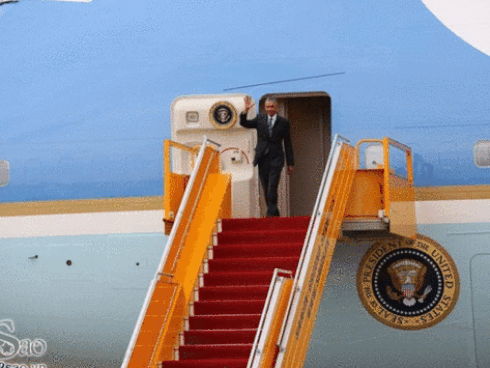 Tổng thống Obama và những hình ảnh ấn tượng với người Việt