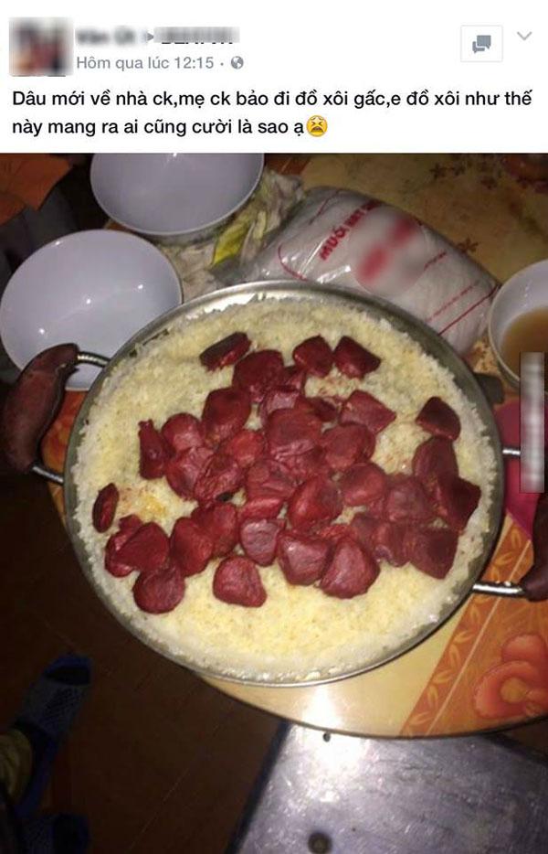 nang dau moi ve nha chong va noi “xoi gac” khien ca nha cuoi bo - 1