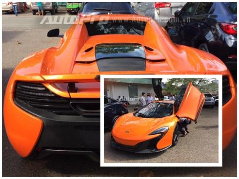Tay chơi 8X Sài thành tậu McLaren 650S Spider chơi Tết