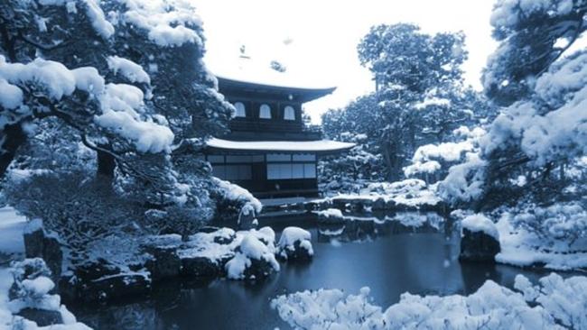 Những hình ảnh lạnh không thể tin nổi vào mùa đông ở Nhật Bản - Ảnh 1.