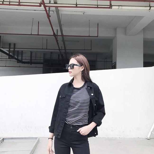 Hà Hồ lạnh lùng với cả cây đen, đối lập Thanh Hằng siêu nữ tính trong street style tuần này - Ảnh 8.