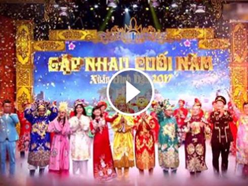 Clip hé lộ những thước phim đầu tiên của Táo Quân 2017 và chương trình 