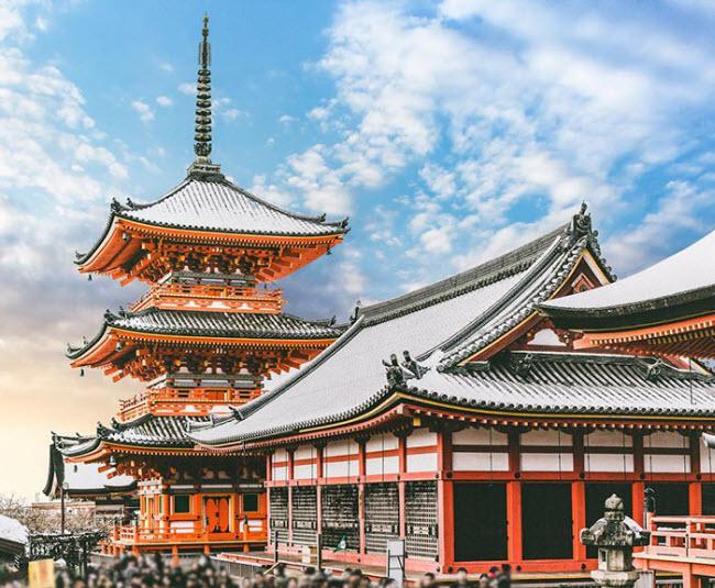 Kyoto từng là thủ đô của Nhật Bản trong vòng 1.000 năm.