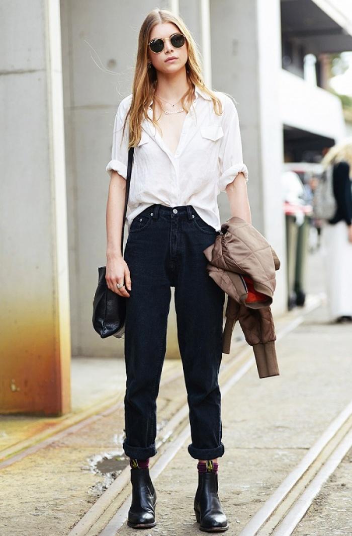 5 kiểu giày thời trang ứng dụng cao mà nàng nào cũng phải có: Chelsea Boots 343